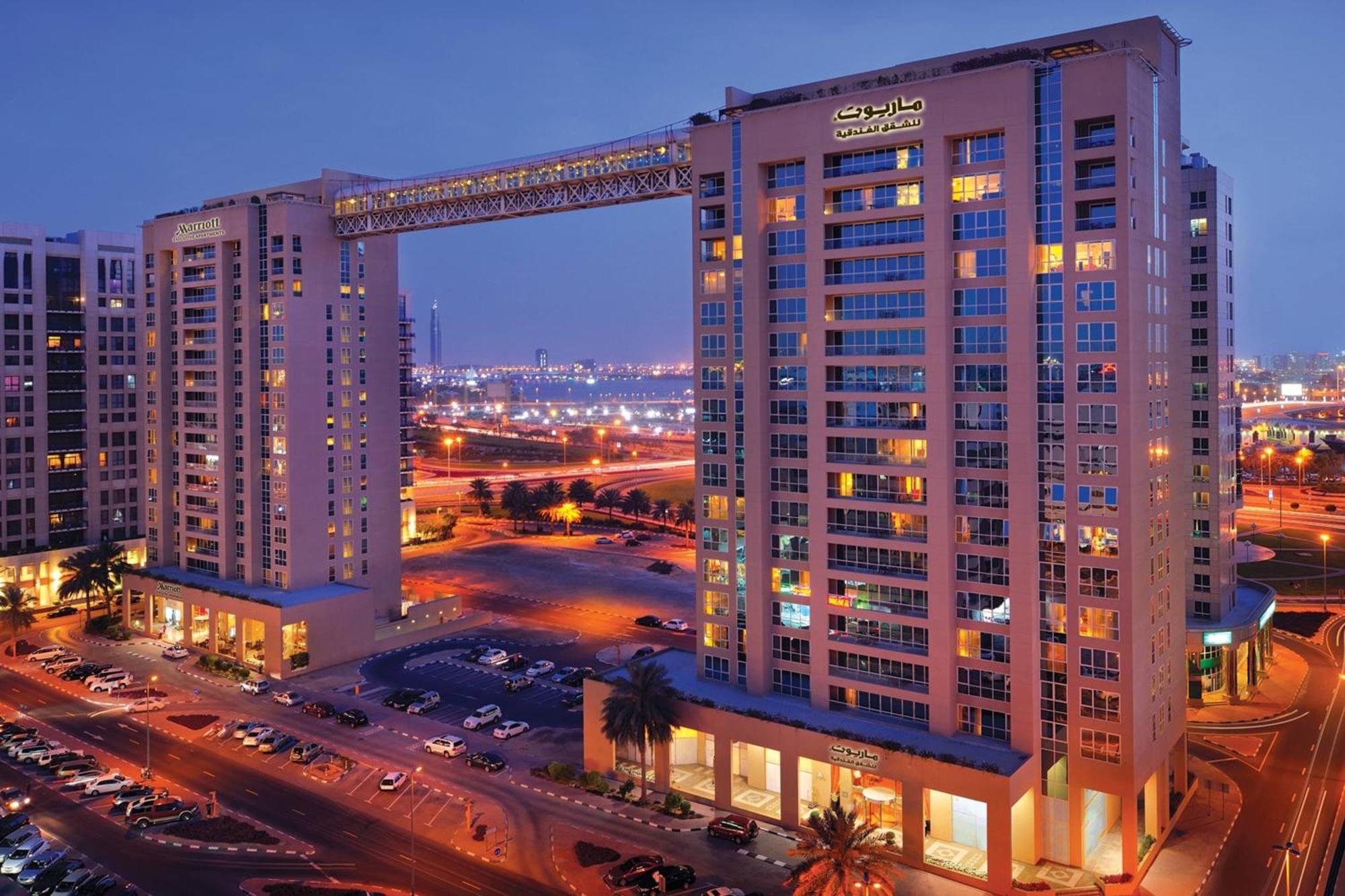 Marriott Executive Apartments Dubai Creek Exteriör bild
