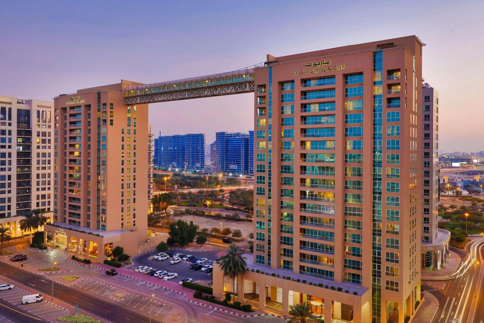 Marriott Executive Apartments Dubai Creek Exteriör bild