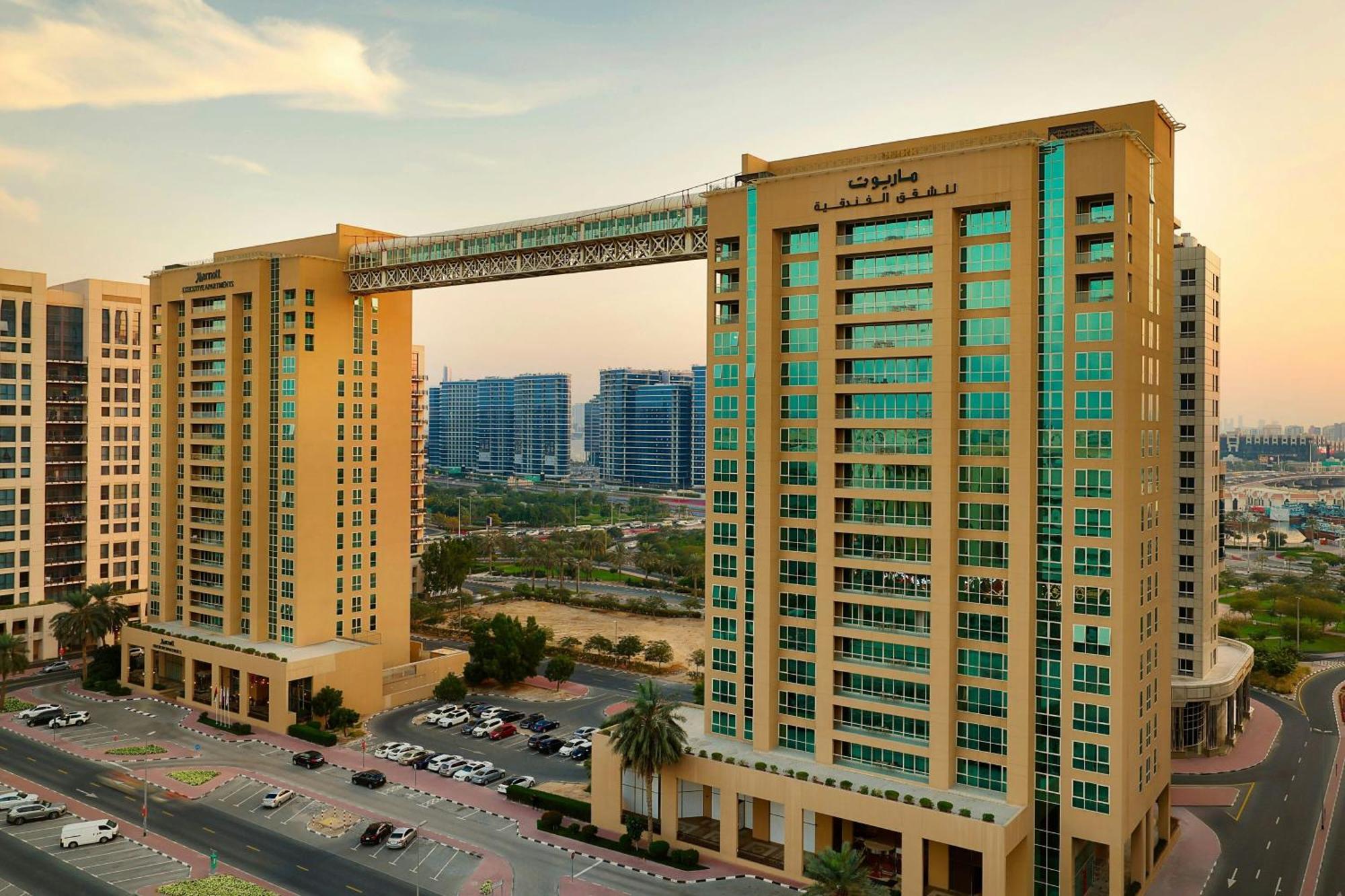 Marriott Executive Apartments Dubai Creek Exteriör bild